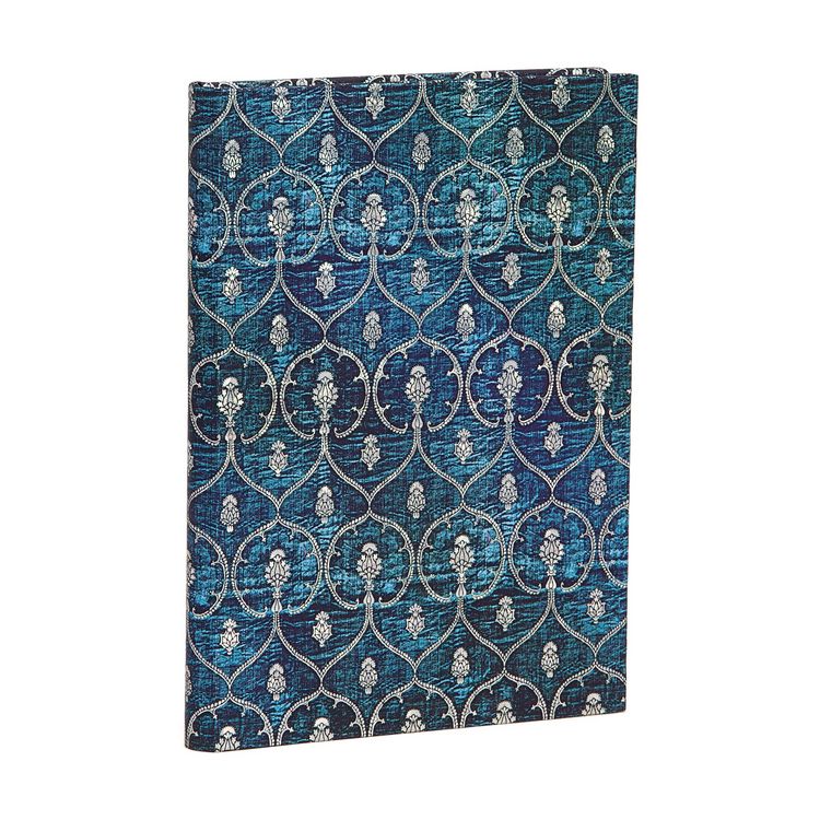 Produktbild: Hardcover Notizbuch Samtblau, Midi, Liniert