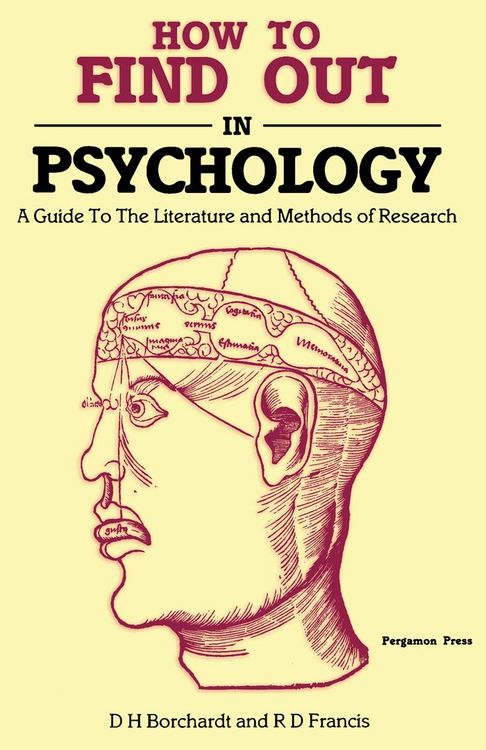 Produktbild: How to Find Out in Psychology