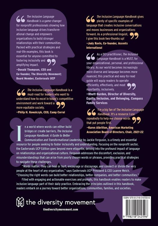 Produktbild: The Inclusive Language Handbook