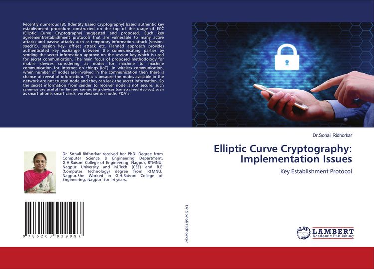 Produktbild: Elliptic Curve Cryptography: Implementation Issues
