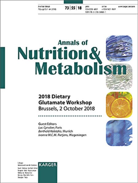 Produktbild: Dietary Glutamate Workshop 2018