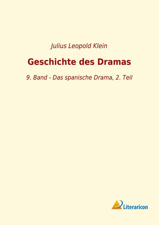 Produktbild: Geschichte des Dramas