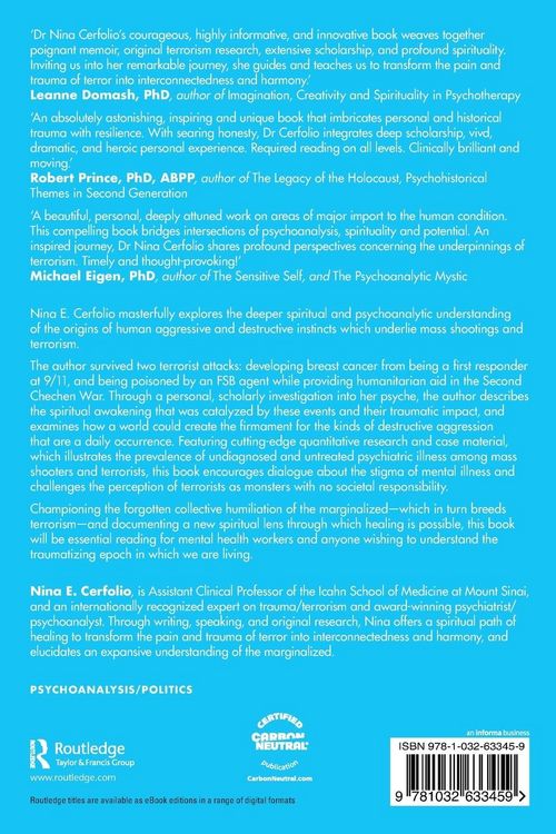 Produktbild: Psychoanalytic and Spiritual Perspectives on Terrorism
