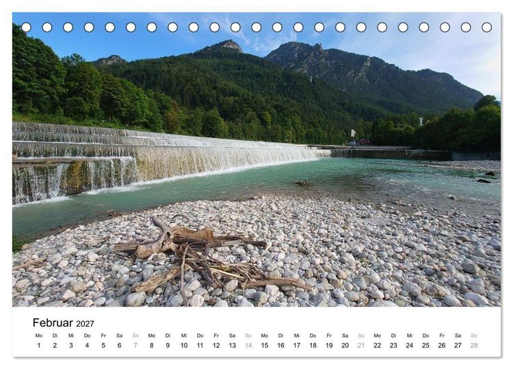Produktbild: Berchtesgadener Land - Wanderhighlights in Bayern (Tischkalender 2027 DIN A5 quer), CALVENDO Monatskalender
