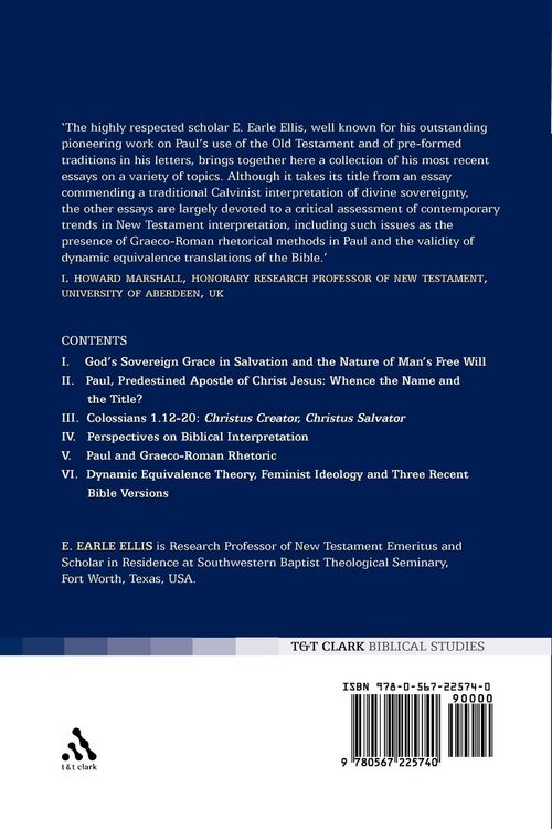Produktbild: The Sovereignty of God in Salvation