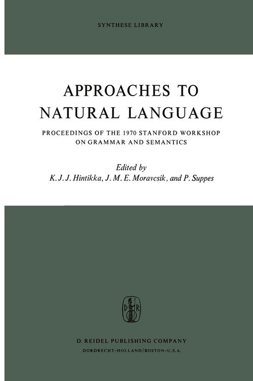 Produktbild: Approaches to Natural Language