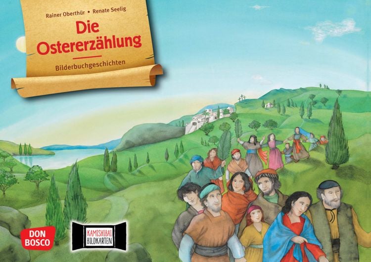 Produktbild: Die Ostererz&auml;hlung. Kamishibai Bildkartenset.