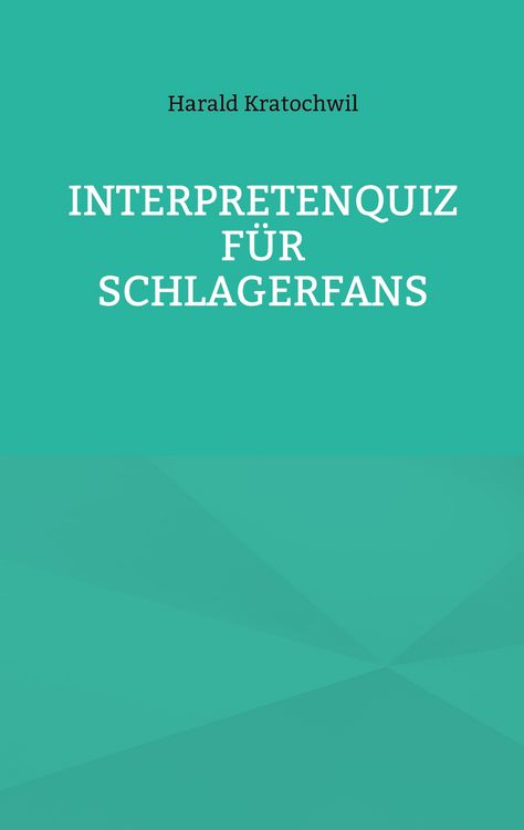 Produktbild: Interpretenquiz f&uuml;r Schlagerfans