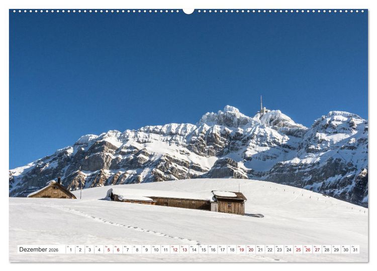Produktbild: Appenzellerland (Wandkalender 2026 DIN A2 quer), CALVENDO Monatskalender