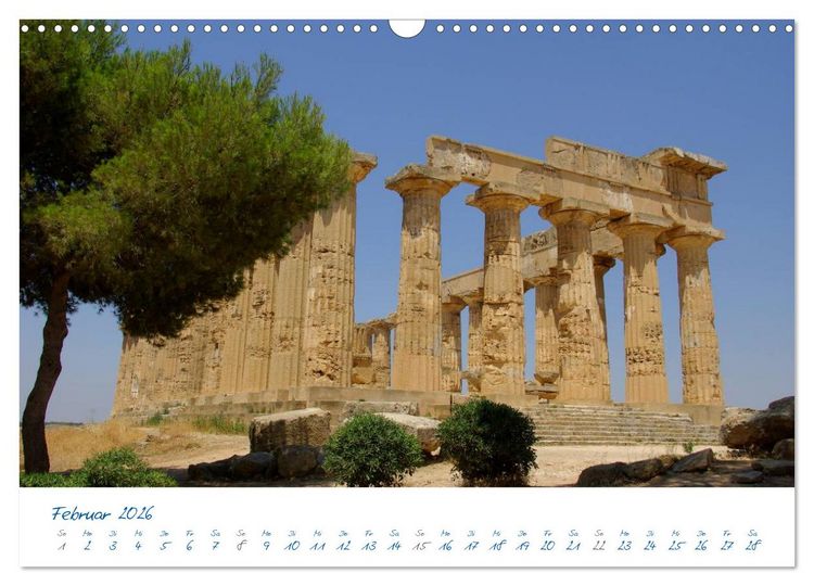 Produktbild: Sizilien (Wandkalender 2026 DIN A3 quer), CALVENDO Monatskalender