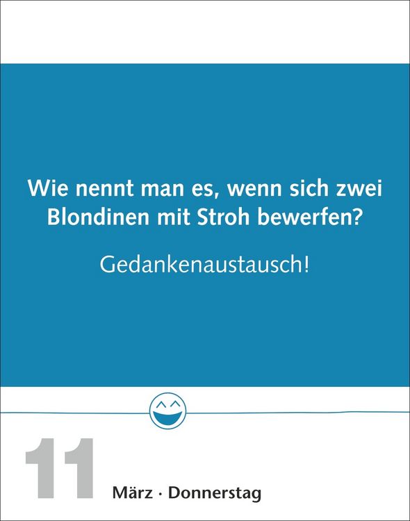 Produktbild: Beste Witze Tagesabrei&szlig;kalender 2027