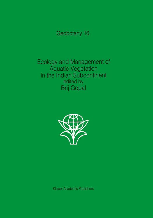 Produktbild: Ecology and management of aquatic vegetation in the Indian subcontinent