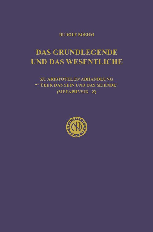 Produktbild: Das Grundlegende und das Wesentliche