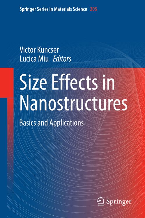 Produktbild: Size Effects in Nanostructures