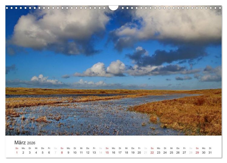 Produktbild: Texel &ndash; Eine Insel die verzaubert (Wandkalender 2026 DIN A3 quer), CALVENDO Monatskalender
