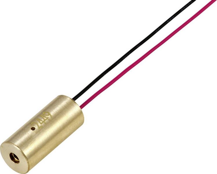 Produktbild: TRU COMPONENTS Lasermodul Punkt Rot 0.95mW