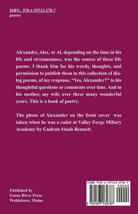 Produktbild: Yes, Alexander?