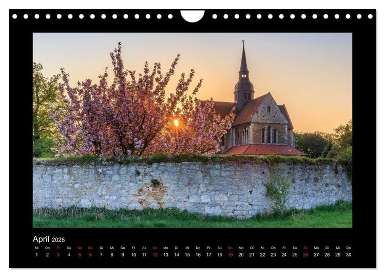 Produktbild: BRAUNSCHWEIG - Abendliche Impressionen (Wandkalender 2026 DIN A4 quer), CALVENDO Monatskalender