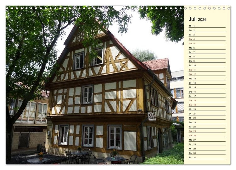 Produktbild: Unterwegs in Schw&auml;bisch Gm&uuml;nd (Wandkalender 2026 DIN A3 quer), CALVENDO Monatskalender