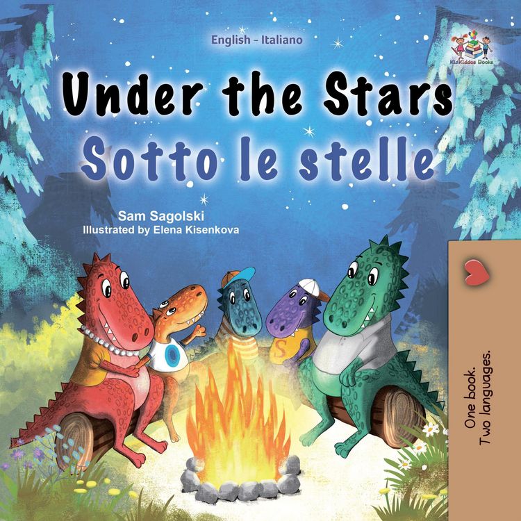 Produktbild: Under the Stars Sotto le stelle (English Italian Bilingual Collection)