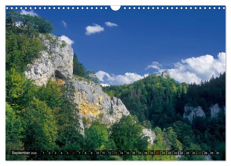 Produktbild: Kulturlandschaft Obere Donau (Wandkalender 2026 DIN A3 quer), CALVENDO Monatskalender
