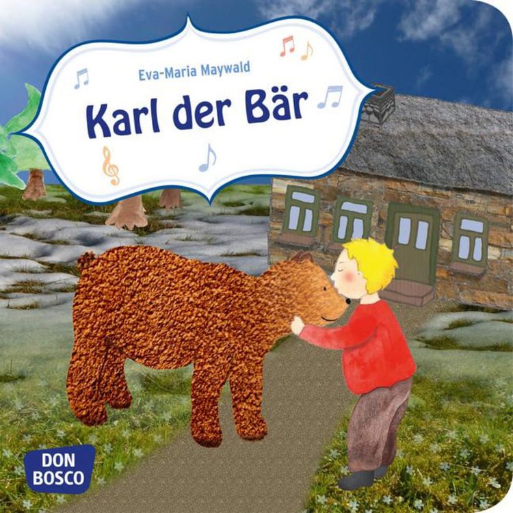 Produktbild: Karl, der B&auml;r. Mini-Bilderbuch.
