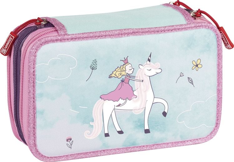 Produktbild: Brunnen Sch&uuml;ler-Etui 3 RV Unicorn Princess