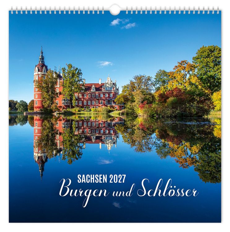 Produktbild: Kalender Burgen und Schl&ouml;sser Sachsen 2027