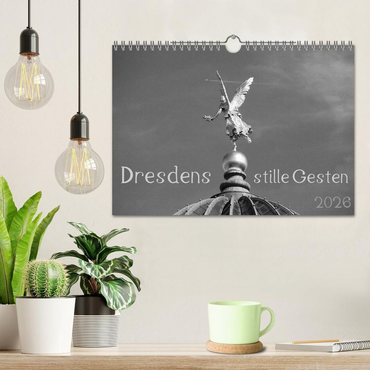 Produktbild: Dresdens stille Gesten (Wandkalender 2026 DIN A4 quer), CALVENDO Monatskalender