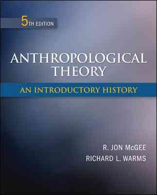 Produktbild: McGee, R: Anthropological Theory: An Introductory History