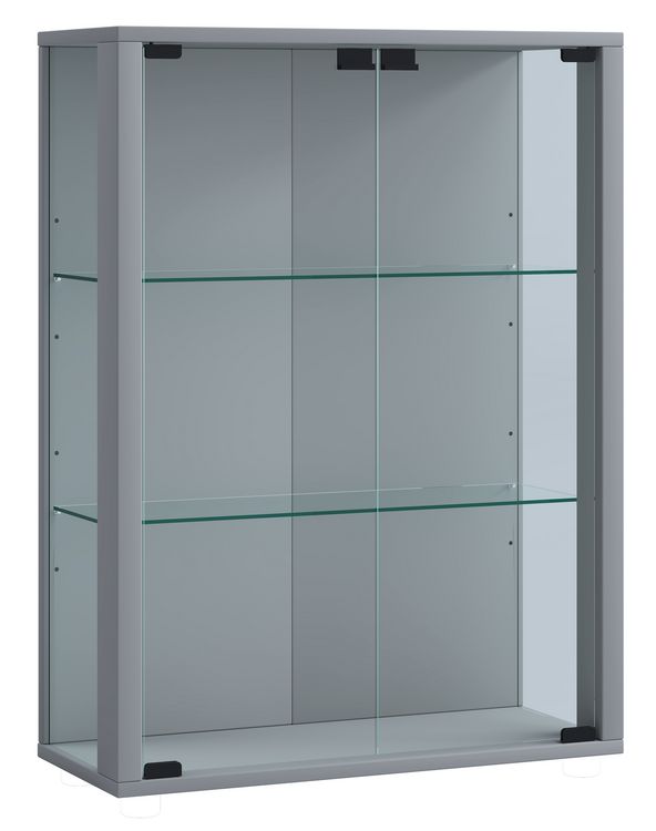 Produktbild: Wandvitrine H&auml;ngevitrine Glasvitrine Glas Udina M