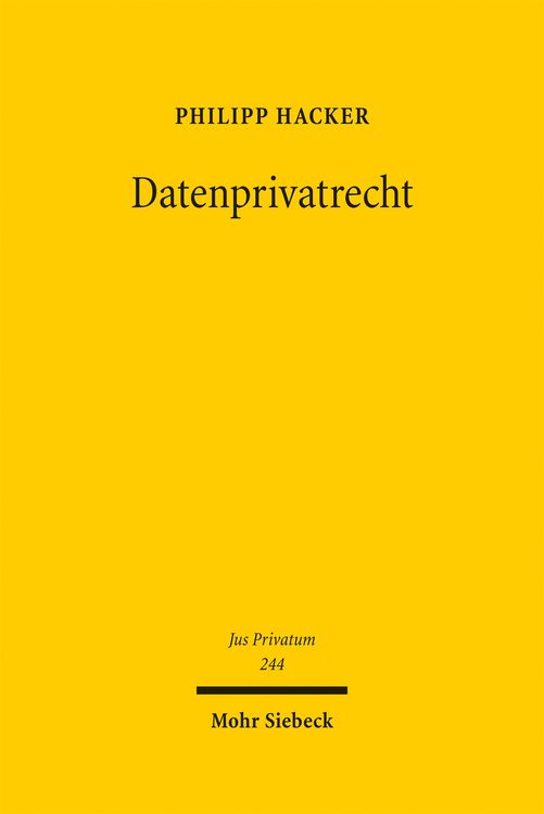 Produktbild: Datenprivatrecht