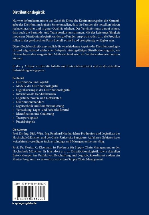 Produktbild: Distributionslogistik