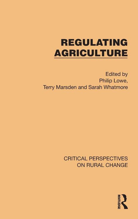 Produktbild: Regulating Agriculture
