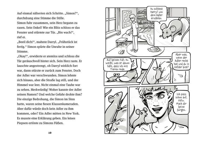 Produktbild: Animox als Comic-Roman 1. Das Heulen der W&ouml;lfe