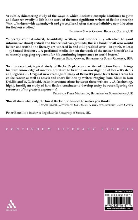 Produktbild: Since Beckett