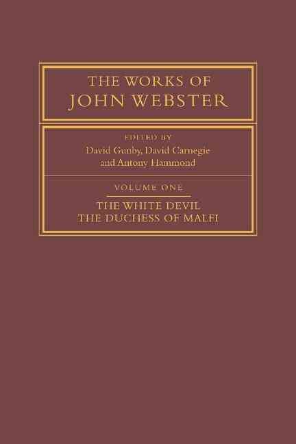 Produktbild: Works Of John Webster 3 Volume