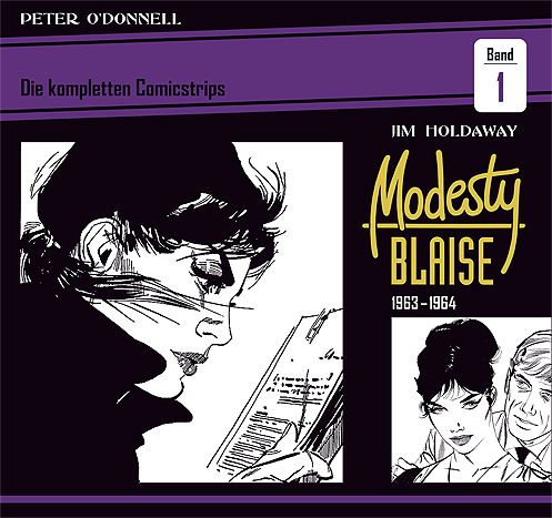 Produktbild: Modesty Blaise: Die kompletten Comicstrips / Band 1 1963 - 1964