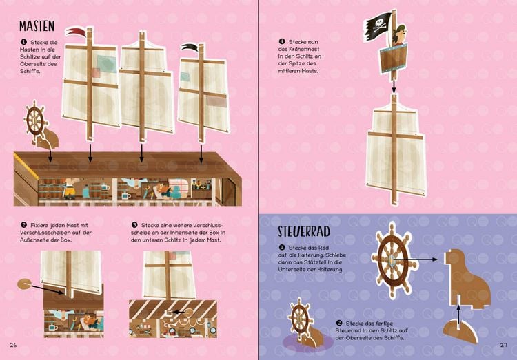 Produktbild: Das XXL-Set &ndash; Bauen, Wissen, Spielen: Piratenschiff