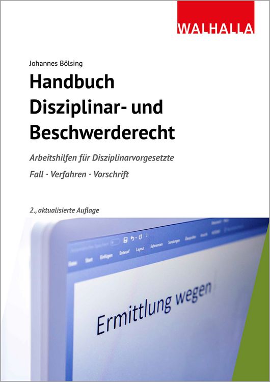 Produktbild: Handbuch Disziplinar- und Beschwerderecht