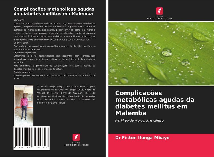 Produktbild: Complica&ccedil;&otilde;es metab&oacute;licas agudas da diabetes mellitus em Malemba