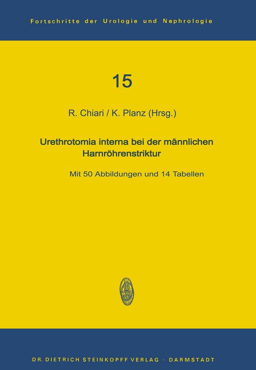 Produktbild: Urethrotomia interna bei der m&auml;nnlichen Harnr&ouml;hrenstriktur