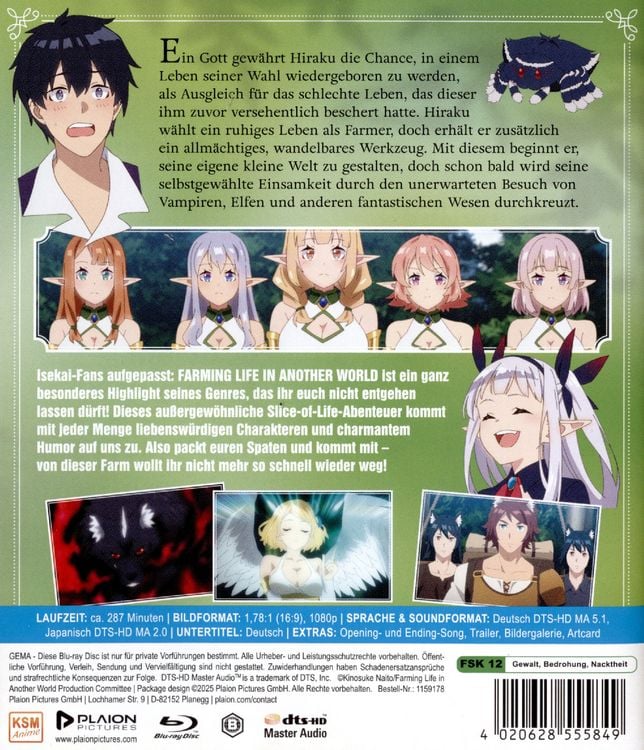 Produktbild: Farming Life in Another World - Die komplette erste Staffel [2 BRs]