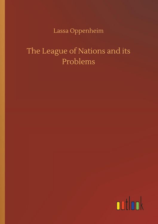 Produktbild: The League of Nations and its Problems