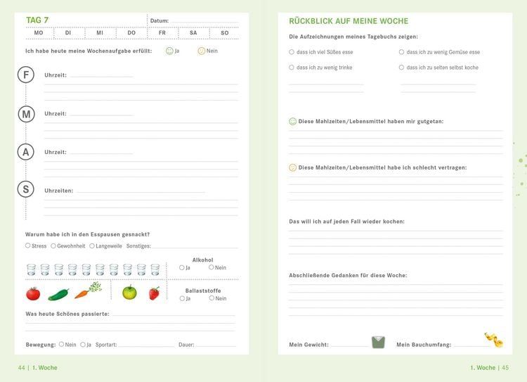 Produktbild: Die Ern&auml;hrungs-Docs &ndash; Mein Ern&auml;hrungstagebuch