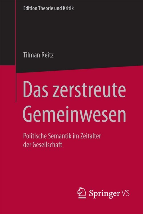 Produktbild: Das zerstreute Gemeinwesen