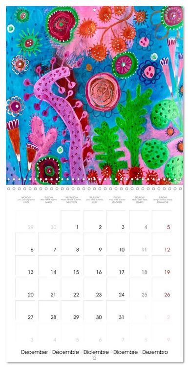 Produktbild: Garden Of Joy 2027 (Wall Calendar 2027 12 &times; 12 Inch) CALVENDO 12 Month Wall Calendar