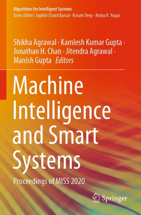 Produktbild: Machine Intelligence and Smart Systems
