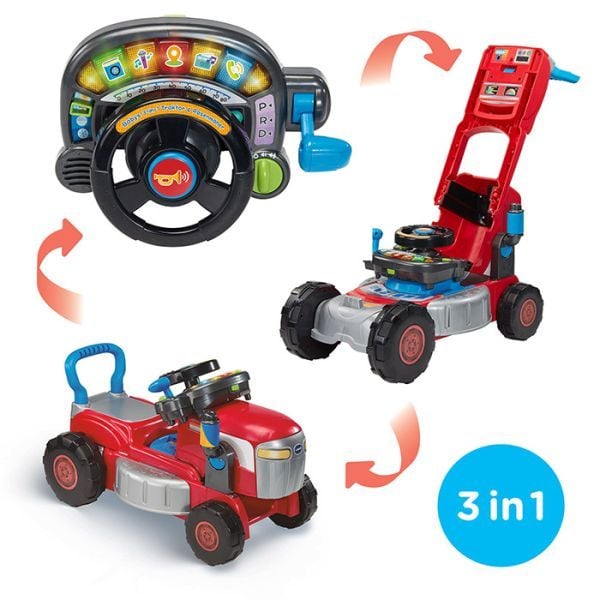 Produktbild: Babys 3-in-1 Traktor & Rasenm&auml;her