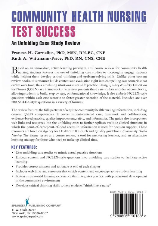 Produktbild: Community Health Nursing Test Success